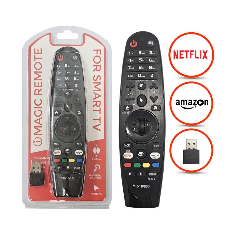 ATC Τηλεχειριστήριο για LG Smart TVs 2.4Ghz MR-18 /600 ATC Τηλεχειριστήριο για LG Smart TVs 2.4Ghz MR-18 /600 - Image 3