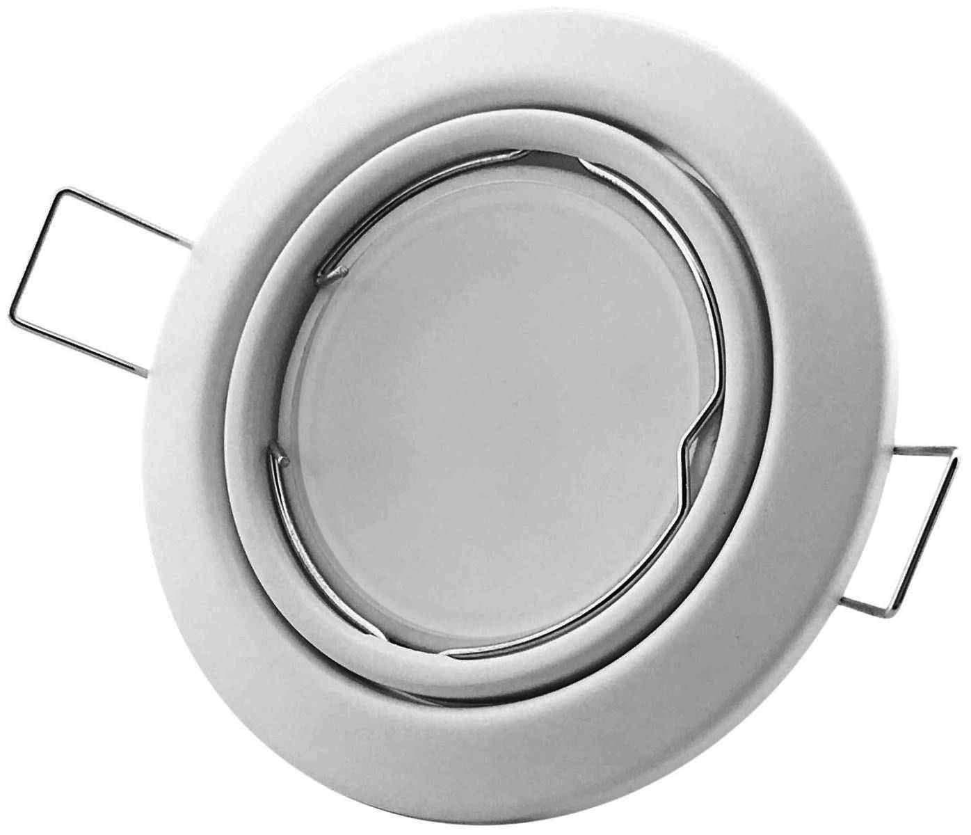 Avide GU10 Πλαίσιο Κώνος Σαγρέ Άσπρο Avide GU10 Πλαίσιο Κώνος Σαγρέ Άσπρο