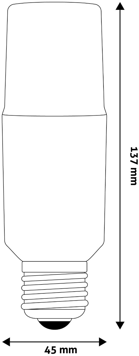 Avide LED Bright Stick Bulb T45 13.5W E27 Θερμό 3000K Avide LED Bright Stick Bulb T45 13.5W E27 Θερμό 3000K - Image 4