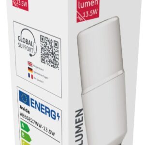 Avide LED Bright Stick Bulb T45 13.5W E27 Θερμό 3000K