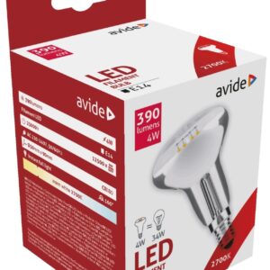 Avide LED Filament R50 4W E14 160° Θερμό 2700K