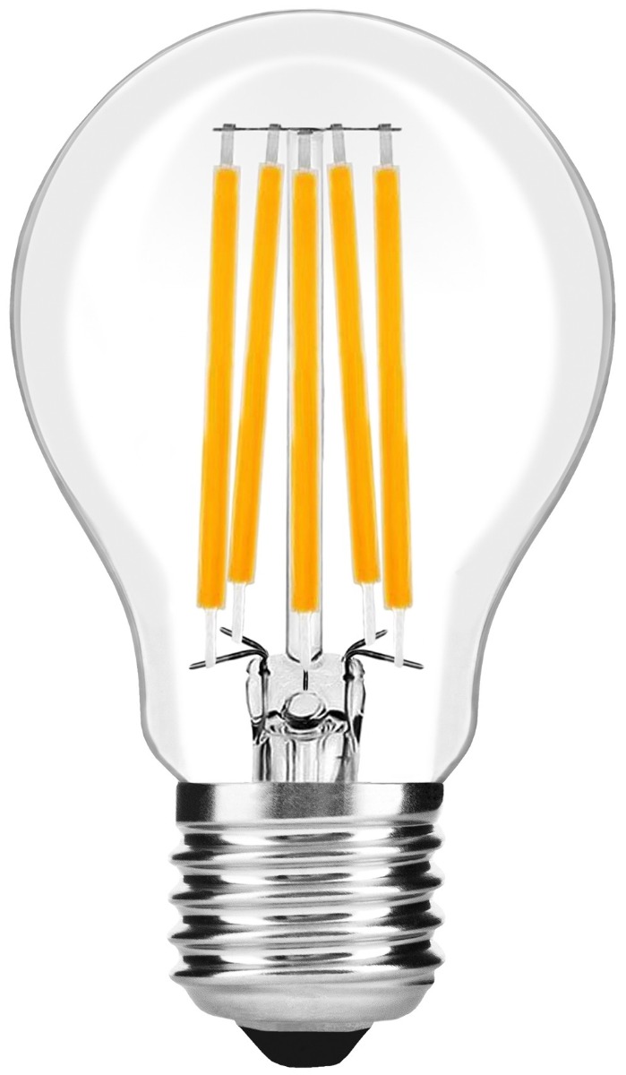 Avide LED Filament Κοινή 12W E27 A65 360° Θερμό 2700K Υψηλής Φωτεινότητας Avide LED Filament Κοινή 12W E27 A65 360° Θερμό 2700K Υψηλής Φωτεινότητας - Image 2