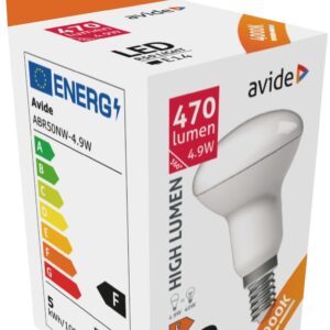 Avide LED R50 4.9W E14 Λευκό 4000K