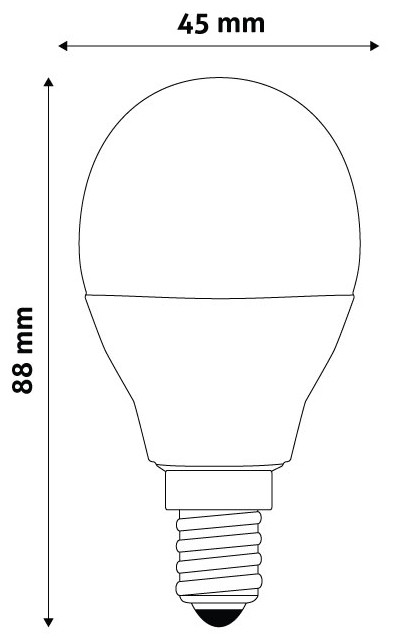 Avide LED Smart Σφαιρική 5.5W RGB+W WIFI APP Control Avide LED Smart Σφαιρική 5.5W RGB+W WIFI APP Control - Image 3