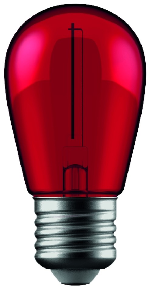 Avide LED Διακοσμητική Λάμπα Filament 1W E27 Κόκκινο Avide LED Διακοσμητική Λάμπα Filament 1W E27 Κόκκινο - Image 2