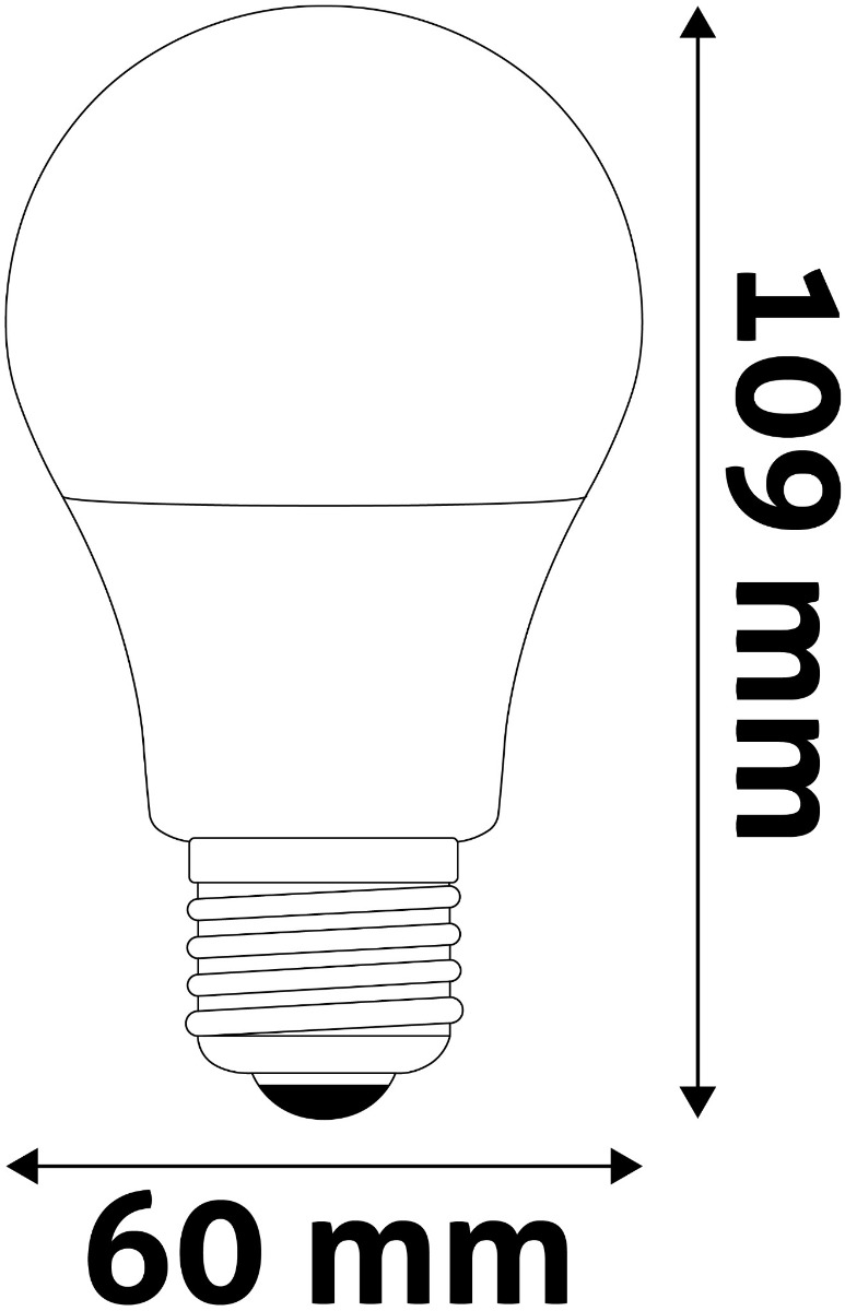Avide LED Κοινή A60 11W E27 Θερμό 2700K Avide LED Κοινή A60 11W E27 Θερμό 2700K - Image 3