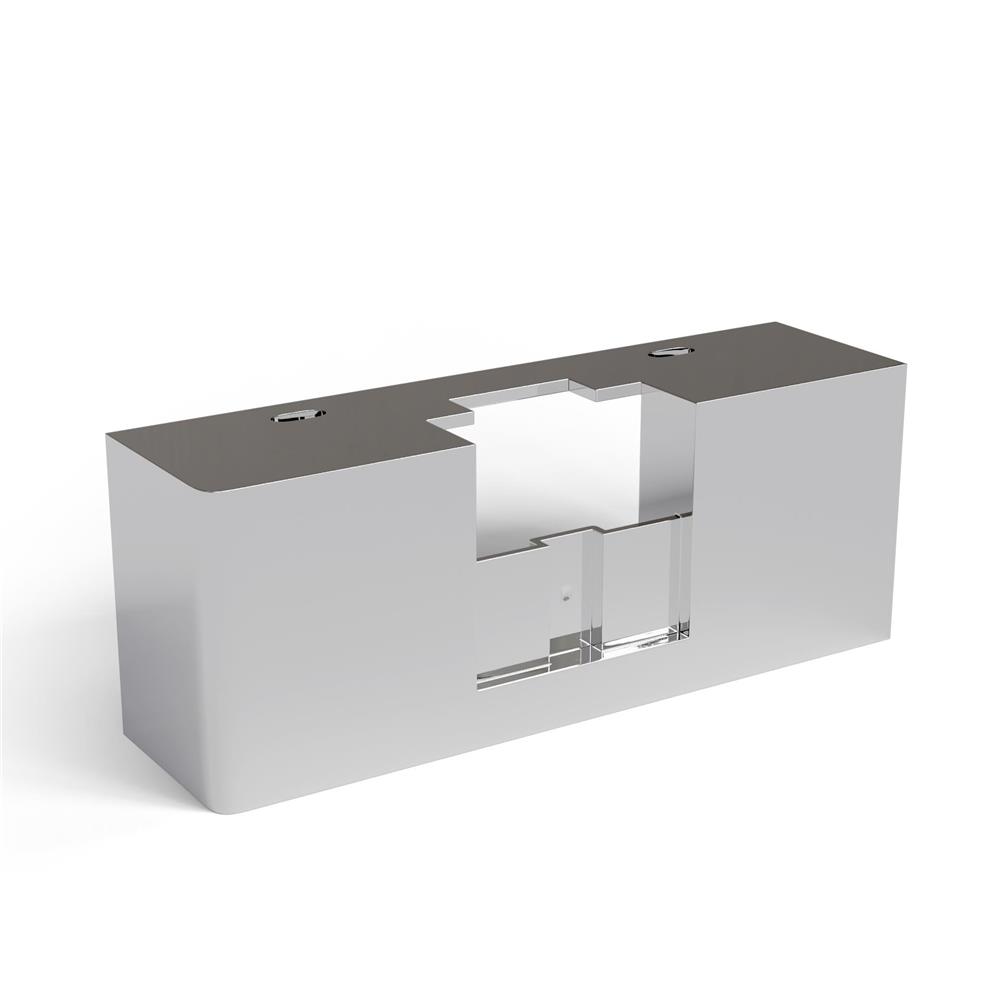 Avide LED Κουτί Τοποθέτησης Λαμπτήρων Καθρέφτη Chrome Avide LED Κουτί Τοποθέτησης Λαμπτήρων Καθρέφτη Chrome