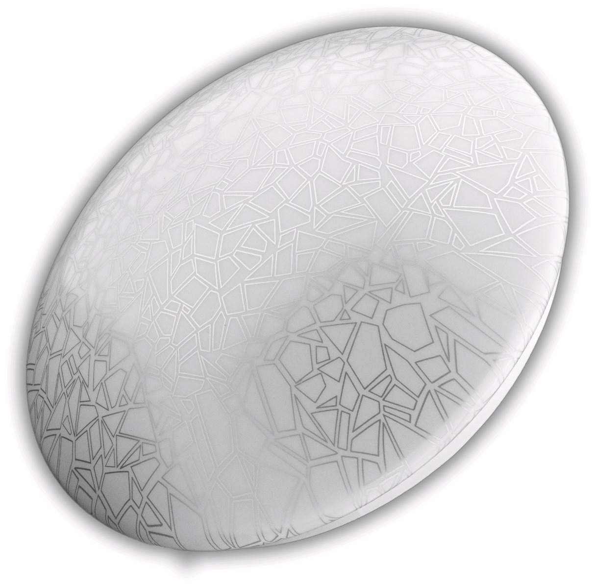 Avide LED Μοντέρνα Πλαφονιέρα Οροφής Atlas (Mosaic) 18W 330*100mm Λευκό 4000K Avide LED Μοντέρνα Πλαφονιέρα Οροφής Atlas (Mosaic) 18W 330*100mm Λευκό 4000K - Image 2