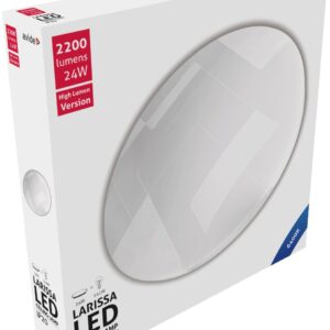 Avide LED Μοντέρνα Πλαφονιέρα Οροφής Larissa 24W 375*70mm Ψυχρό 6400K