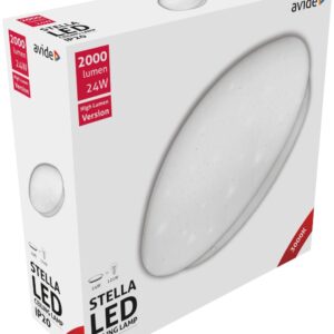 Avide LED Μοντέρνα Πλαφονιέρα Οροφής Stella (Starry) 24W 380*110.0mm Θερμό 3000K