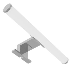 Avide LED Στρογγυλό Φωτιστικό Καθρέφτη Πλαστικό Chrome 300mm NW 4000K 5W IP44