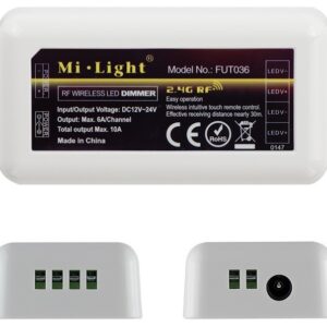 Avide LED Ταινία 12-24V 120W Ντίμερ 4 Ζωνών Ελεγκτής