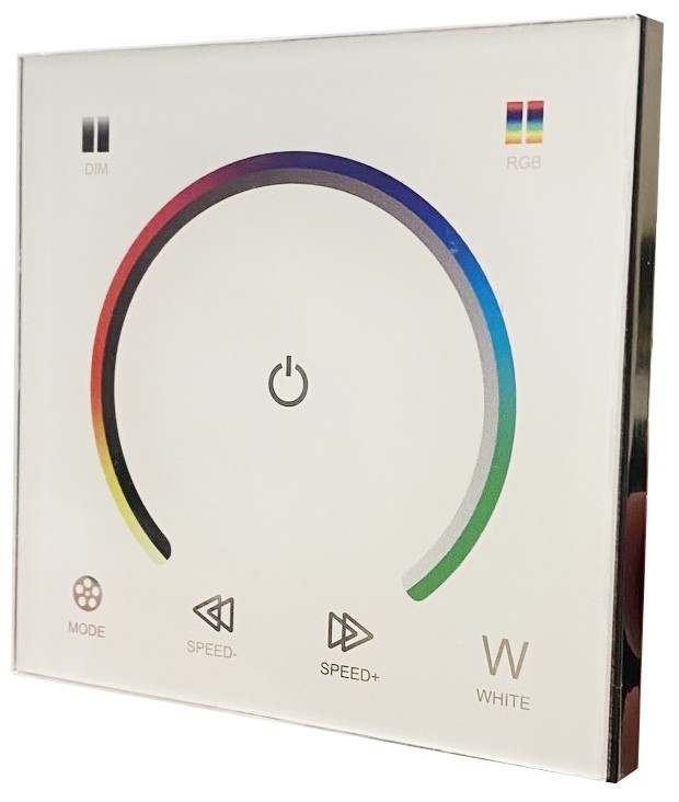 Avide LED Ταινία 12V 144W RGB Τηλεχειριστήριο Αφής και Ελεγκτής Άσπρο Avide LED Ταινία 12V 144W RGB Τηλεχειριστήριο Αφής και Ελεγκτής Άσπρο