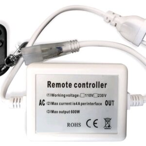 Avide LED Ταινία 220V 600W Ντίμερ 3528 SMD RF Τηλεχειριστήριο και Controll