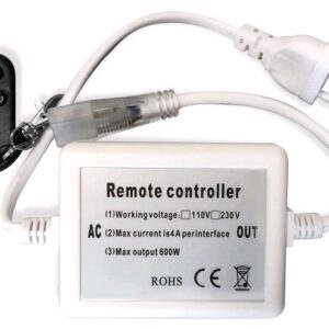 Avide LED Ταινία 220V 600W Ντίμερ 5050 SMD RF Τηλεχειριστήριο και Controll