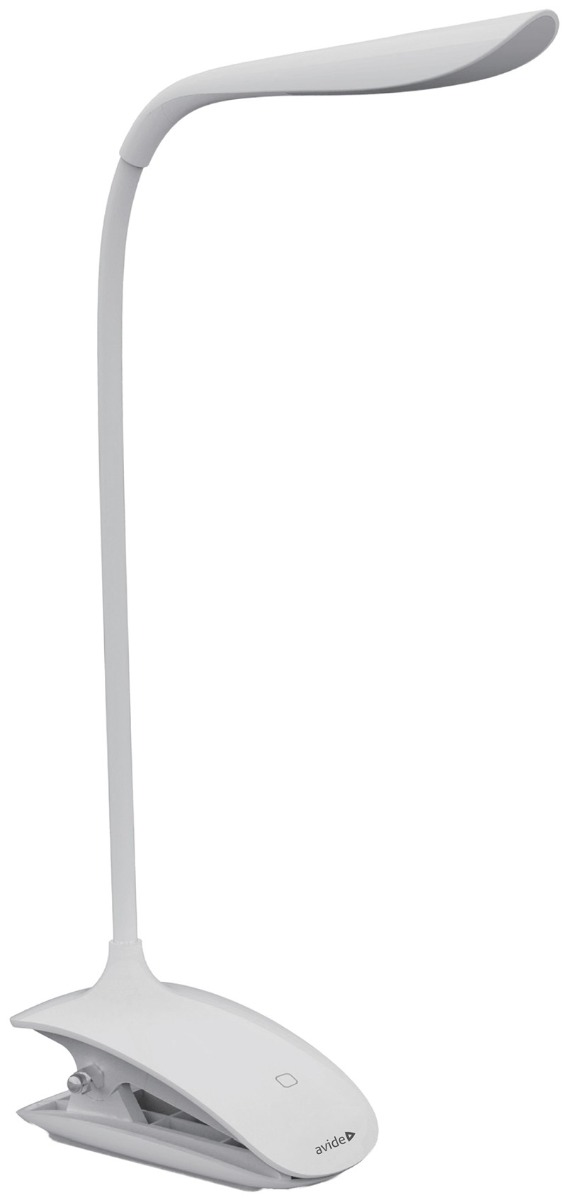 Avide LED Φωτιστικό Γραφείου με Μανταλάκι Άσπρο 1.5W Avide LED Φωτιστικό Γραφείου με Μανταλάκι Άσπρο 1.5W
