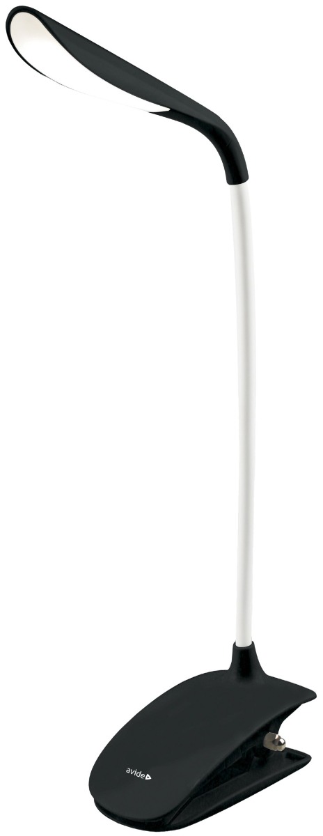 Avide LED Φωτιστικό Γραφείου με Μανταλάκι Μαύρο 1.5W Avide LED Φωτιστικό Γραφείου με Μανταλάκι Μαύρο 1.5W - Image 3