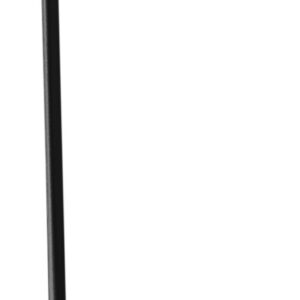 Avide LED Φωτιστικό Γραφείου με Ντίμερ Αφής Μαύρο 10W