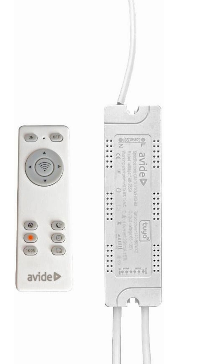 Avide LED Φωτιστικό Οροφής Design Τροφοδοτικό 2.4G 40W-80W TUYA Avide LED Φωτιστικό Οροφής Design Τροφοδοτικό 2.4G 40W-80W TUYA