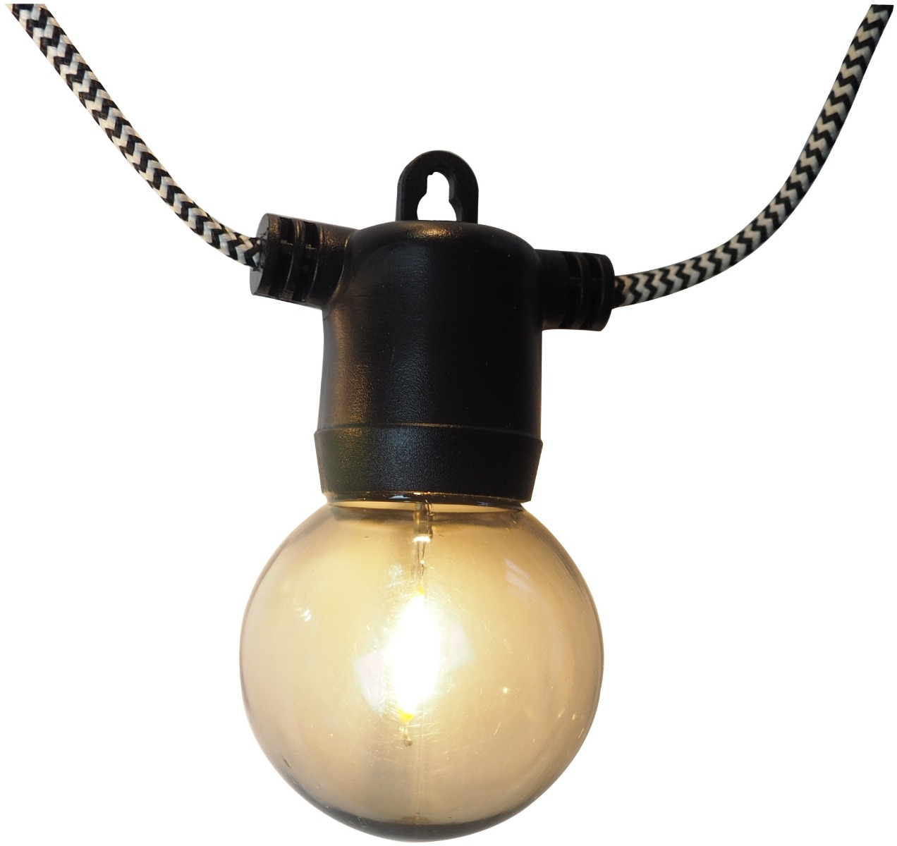 Avide Εξωτερική Γιρλάντα 5m Θερμό Καφέ Σχοινί με Δυνατότητα Επέκτασης Avide Εξωτερική Γιρλάντα 5m Θερμό Καφέ Σχοινί με Δυνατότητα Επέκτασης - Image 2