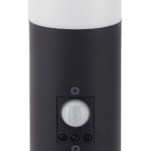 Avide Εξωτερικό Φωτιστικό Κήπου Boca 1xE27 450mm IP44 Μαύρο Φωτοκύτταρο