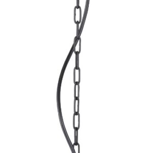 Avide Εξωτερικό Φωτιστικό Οροφής Imperial 1xE27 IP44 Μαύρο