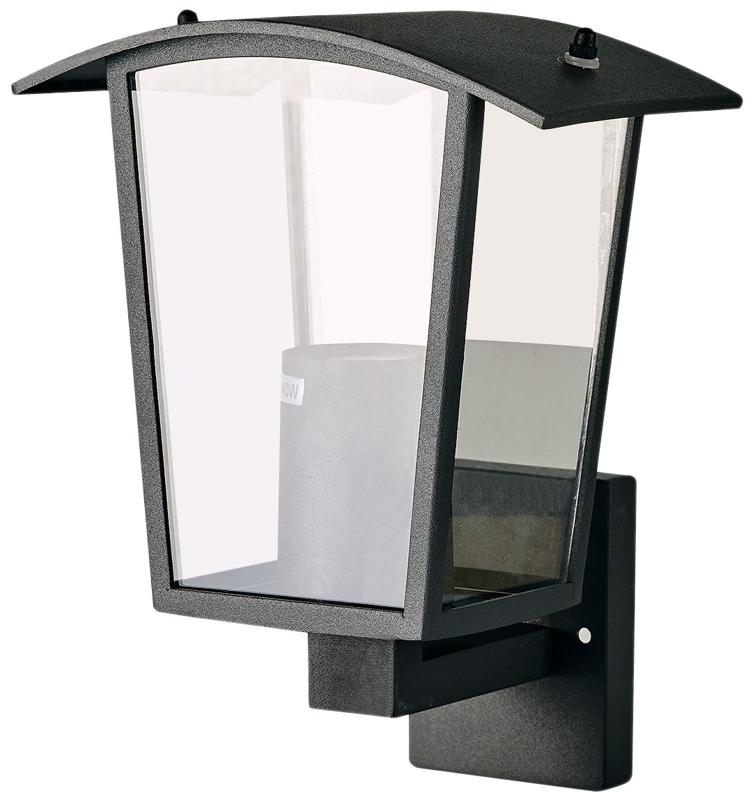 Avide Εξωτερικό Φωτιστικό Τοίχου Coronado 1xE27 IP44 Μαύρο Avide Εξωτερικό Φωτιστικό Τοίχου Coronado 1xE27 IP44 Μαύρο