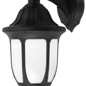 Avide Εξωτερικό Φωτιστικό Τοίχου Mateo-D 1xE27 IP44 Μαύρο