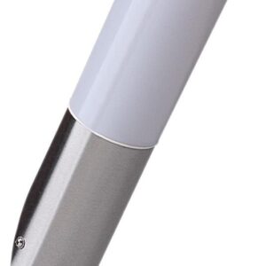 Avide Επιτοίχιο Φωτιστικό Εξωτερικού Χώρου Boca 1xE27 IP44  Nickel