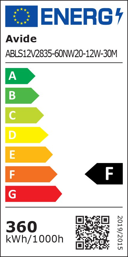 Avide Ταινία LED 12V 12W 4000K IP20 30m Avide Ταινία LED 12V 12W 4000K IP20 30m - Image 3