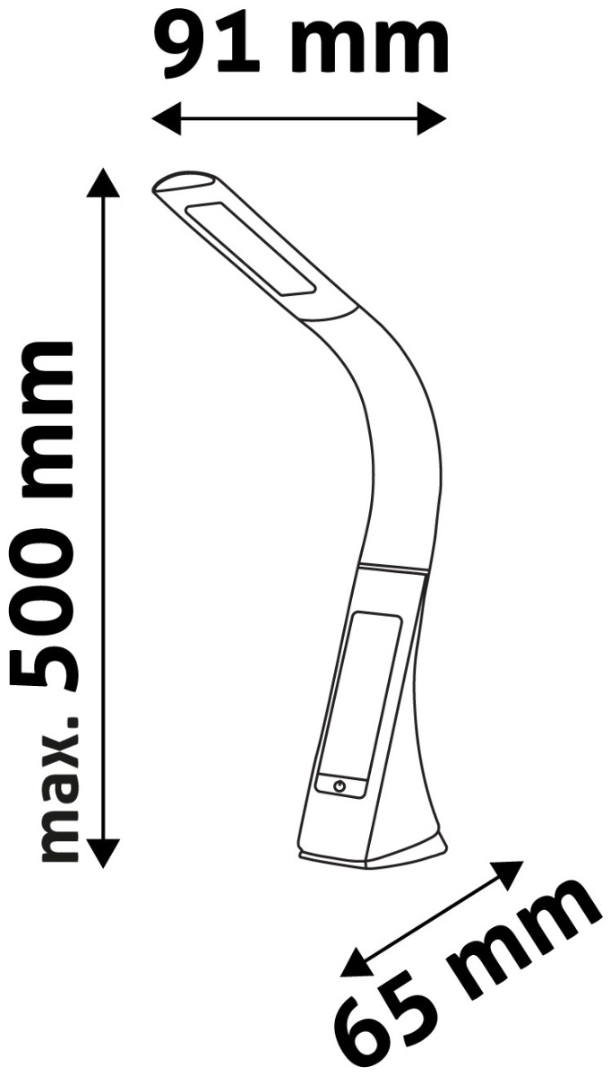 Avide Φωτιστικό Γραφείου LED δερμάτινο με ημερολόγιο 6W Καφέ Avide Φωτιστικό Γραφείου LED δερμάτινο με ημερολόγιο 6W Καφέ - Image 4
