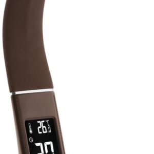 Avide Φωτιστικό Γραφείου LED δερμάτινο με ημερολόγιο 6W Καφέ