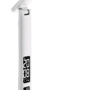 Avide Φωτιστικό Γραφείου LED δερμάτινο με ημερολόγιο 6W Λευκό