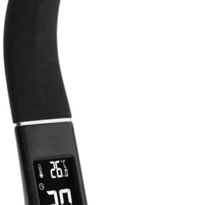 Avide Φωτιστικό Γραφείου LED δερμάτινο με ημερολόγιο 6W Μαύρο