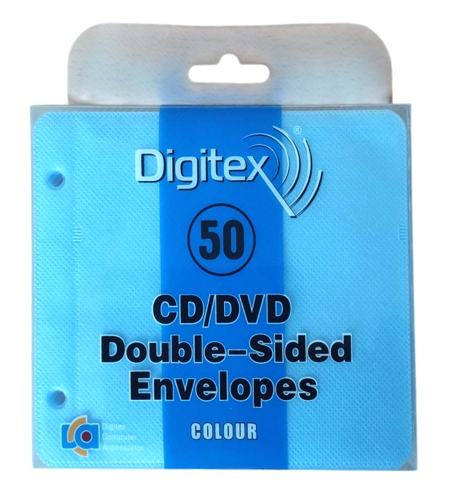 Digitex Φάκελοι CD Διπλής Όψης Digitex Φάκελοι CD Διπλής Όψης