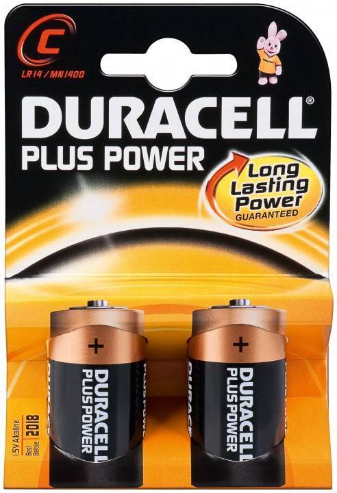 Duracell Plus Power LR14 C (2τμχ) Duracell Plus Power LR14 C (2τμχ)