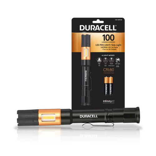 Duracell Φακός Στυλό Χειρός DW100SE (+2AAA) IPX4 CRI80 100lm Duracell Φακός Στυλό Χειρός DW100SE (+2AAA) IPX4 CRI80 100lm