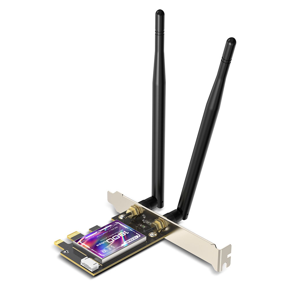 EDUP EP-9658 AX1800 WiFi (574M+1200M)+Bluetooth 5.2 PCI-E Network Adapter EDUP EP-9658 AX1800 WiFi (574M+1200M)+Bluetooth 5.2 PCI-E Network Adapter - Image 4