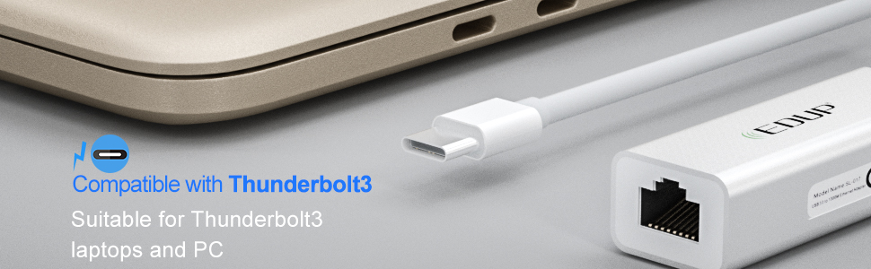 EDUP EP-9802 10/100/1000Mbps Type-C LAN Adapter EDUP EP-9802 10/100/1000Mbps Type-C LAN Adapter - Image 3