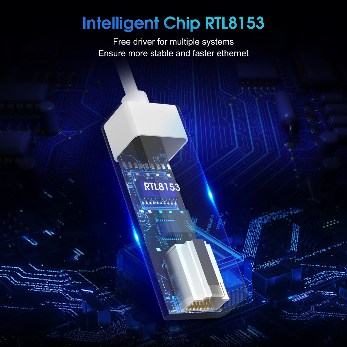 EDUP EP-9802 10/100/1000Mbps Type-C LAN Adapter EDUP EP-9802 10/100/1000Mbps Type-C LAN Adapter - Image 8