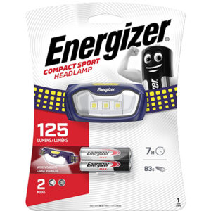 ENERGIZER Compact Sport Headlight 125lm incl. 2xAAA