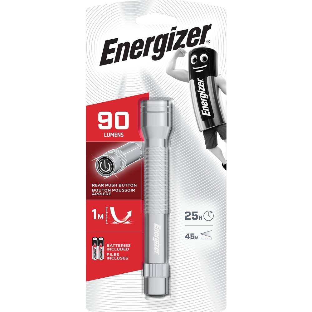 ENERGIZER LED Μεταλλικός Φακός 2AA 90lm -LCM2A5 ENERGIZER LED Μεταλλικός Φακός 2AA 90lm -LCM2A5