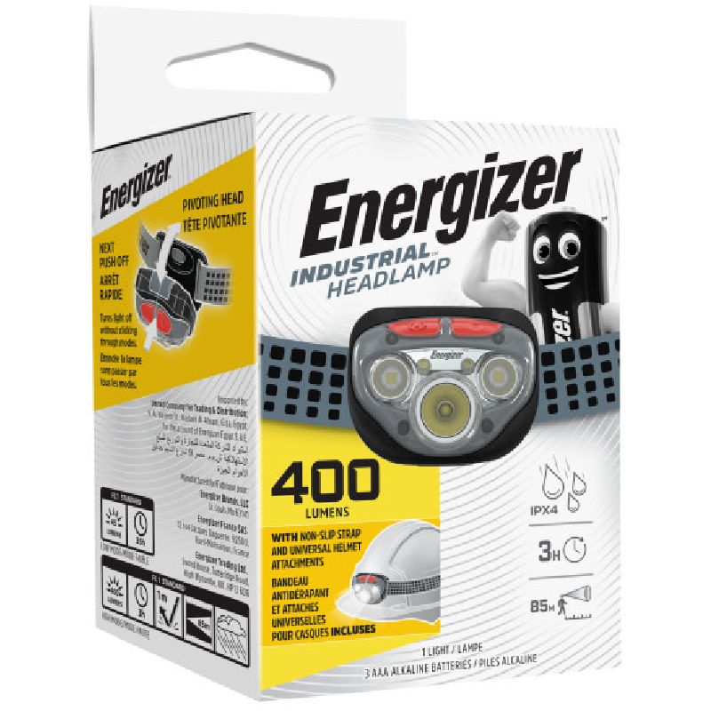 ENERGIZER LED Φακός Κεφαλής 400lm IPX4 3xAAA HDD323L ENERGIZER LED Φακός Κεφαλής 400lm IPX4 3xAAA HDD323L
