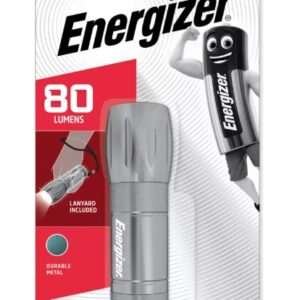 ENERGIZER Metal Led Pocket Flashlight 3AAA Included 80lm MLHH32