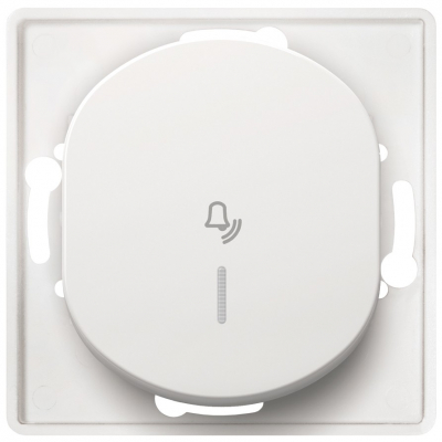 EON E610I.00 Bell push-button switch with indication, white EON E610I.00 Bell push-button switch with indication