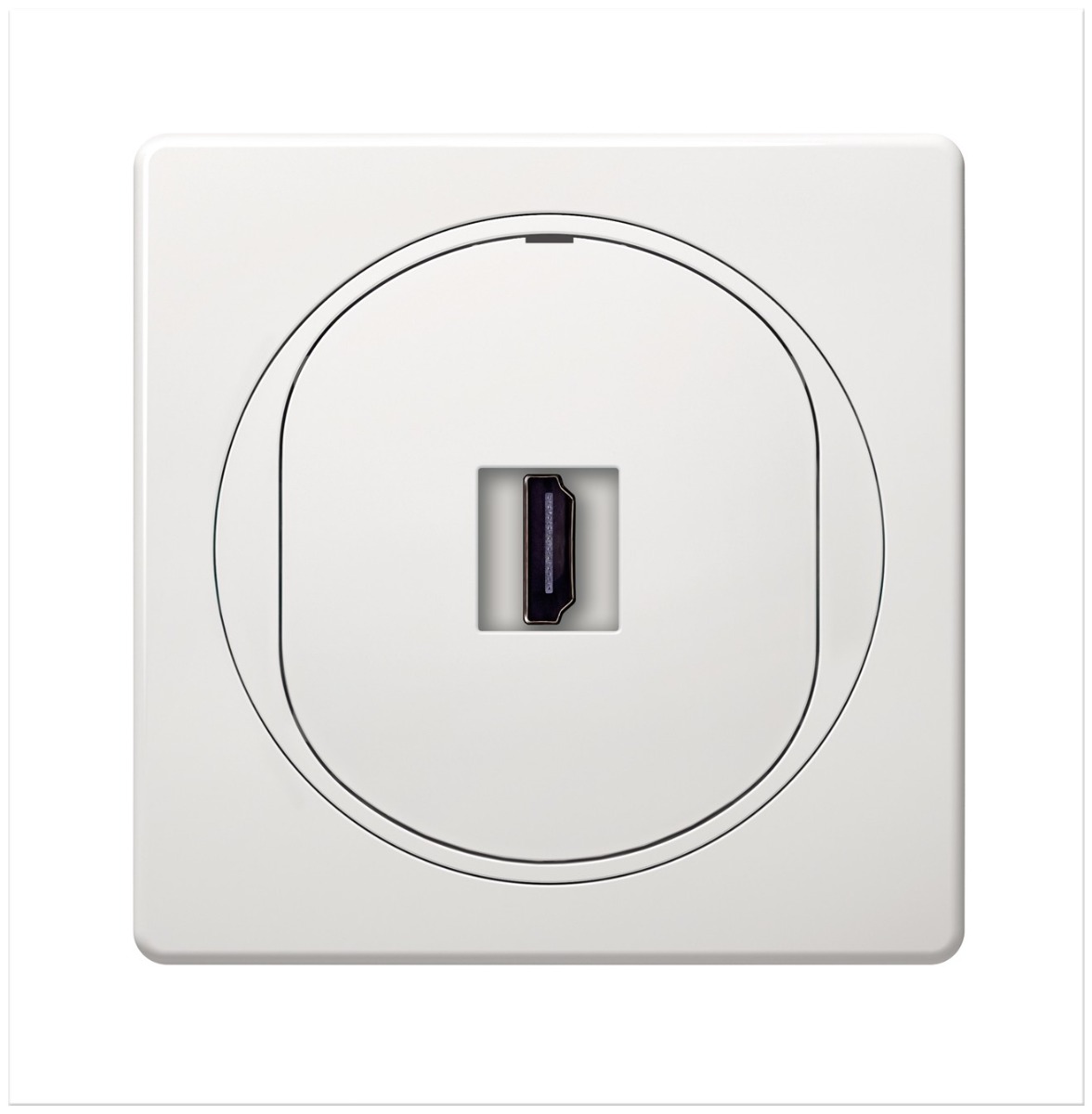 EON HDMI/HDMI socket Keystone, white EON HDMI/HDMI socket Keystone
