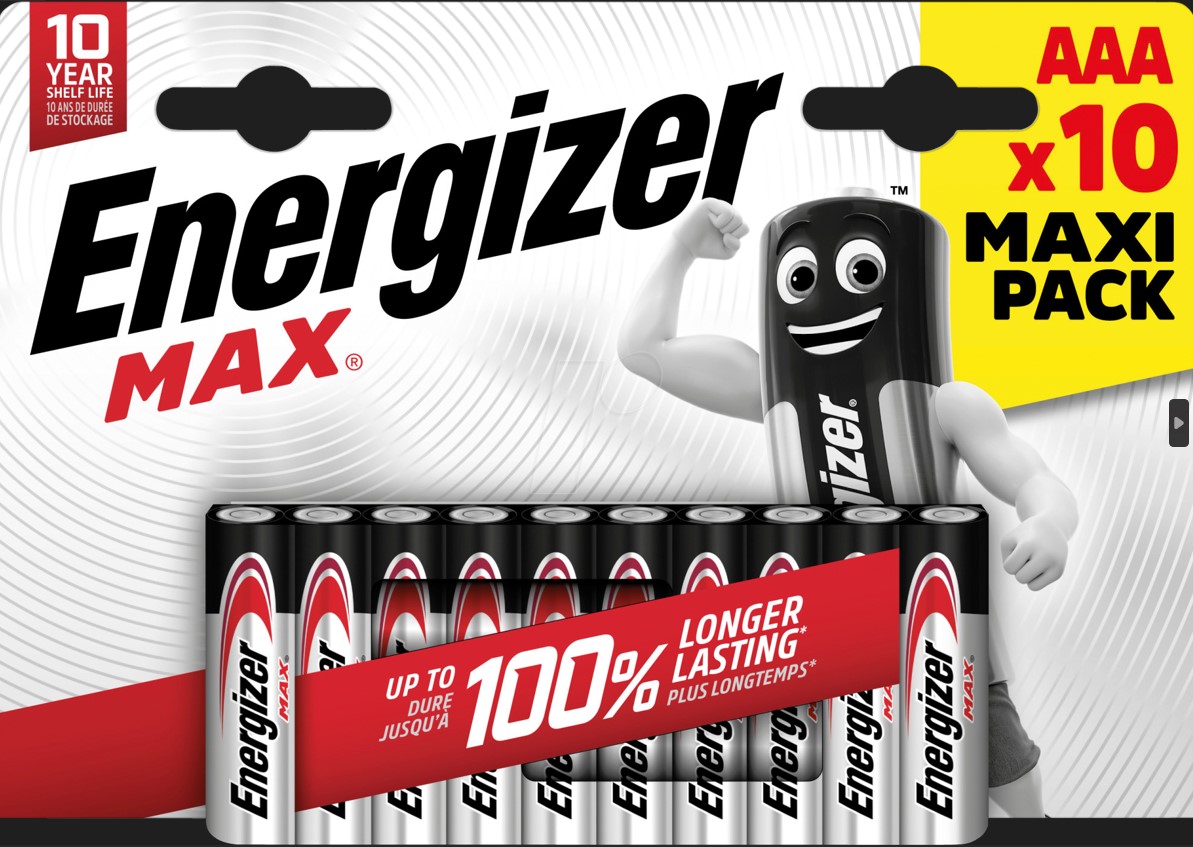 Energizer Max Alkaline AAA (10 τμχ) Energizer Max Alkaline AAA (10 τμχ)