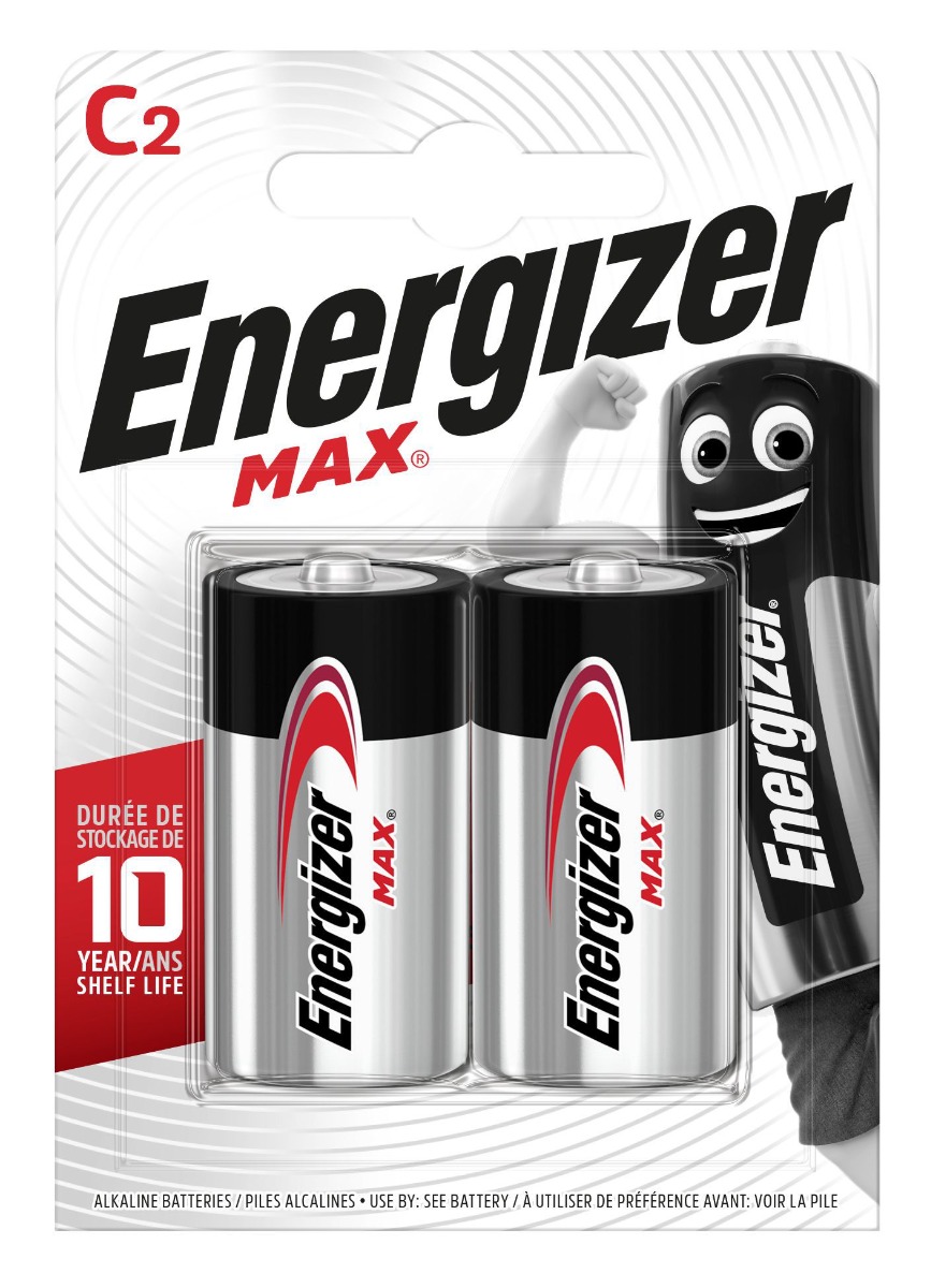 Energizer Max Alkaline Μπαταρία C (2 τμχ) Energizer Max Alkaline Μπαταρία C (2 τμχ)