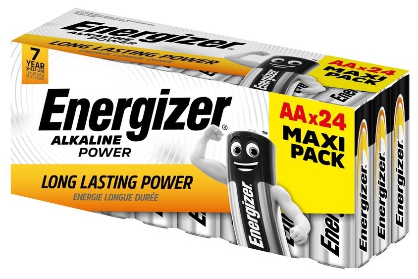 Energizer Power Αλκαλική AA (24τμχ) Energizer Power Αλκαλική AA (24τμχ)