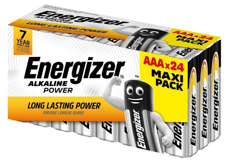 Energizer Power Αλκαλική AAA (24τμχ) Energizer Power Αλκαλική AAA (24τμχ)